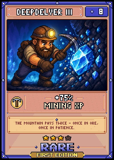 Deepdelver III, a Rare card