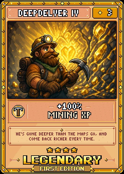Deepdelver IV, a Legendary card