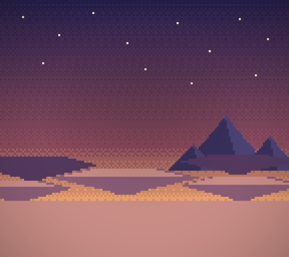Dusk sky above the cloud deck
